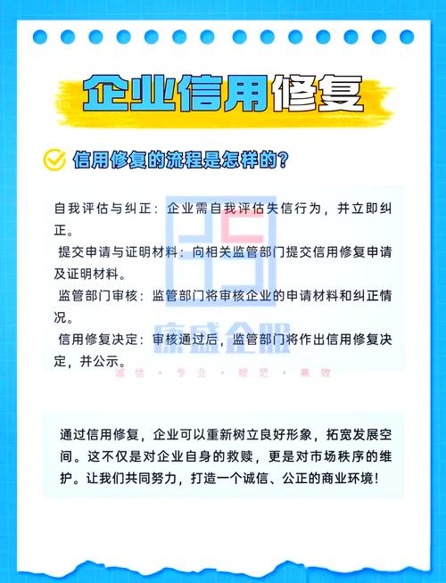 企业信用修复怎么办理的，企业信用修复申请报告怎么写-第2张图片-信用修复