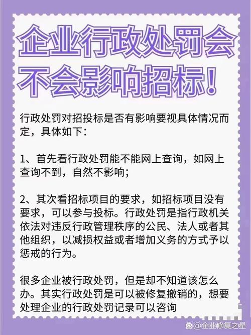 行政处罚企业信用修复，企业行政处罚修复是真的吗-第4张图片-信用修复