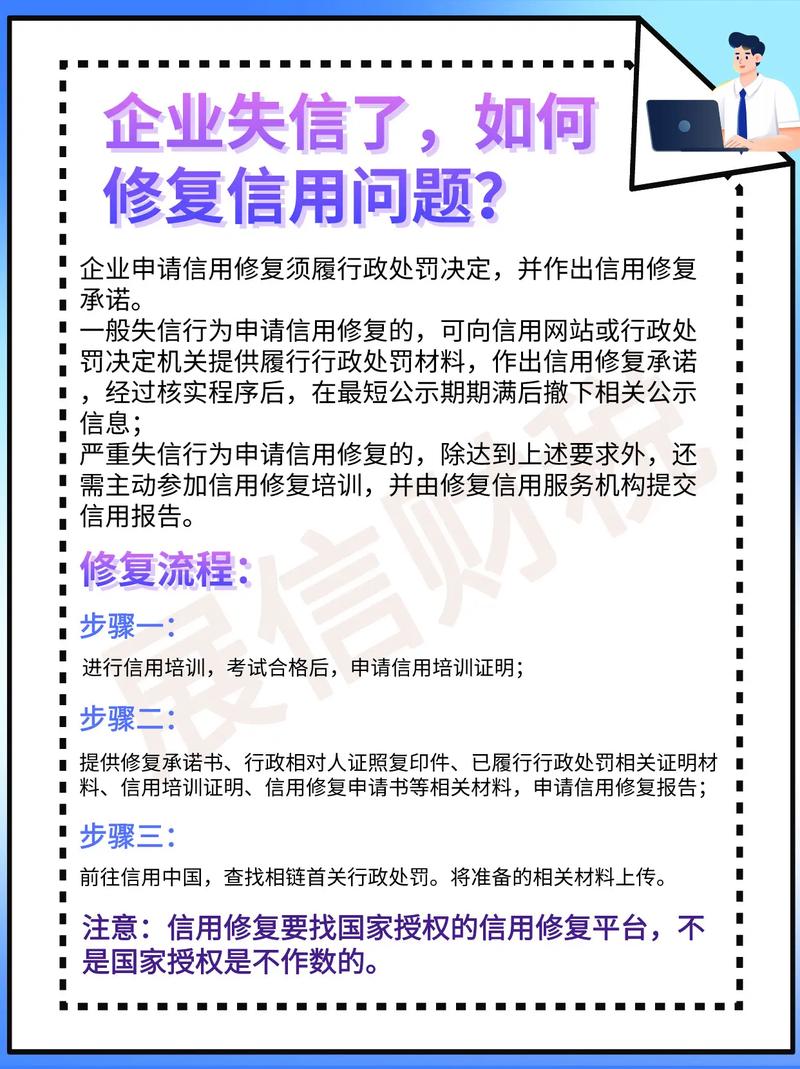 失信企业信用修复情况表-失信企业信用修复情况表格？-第1张图片-信用修复